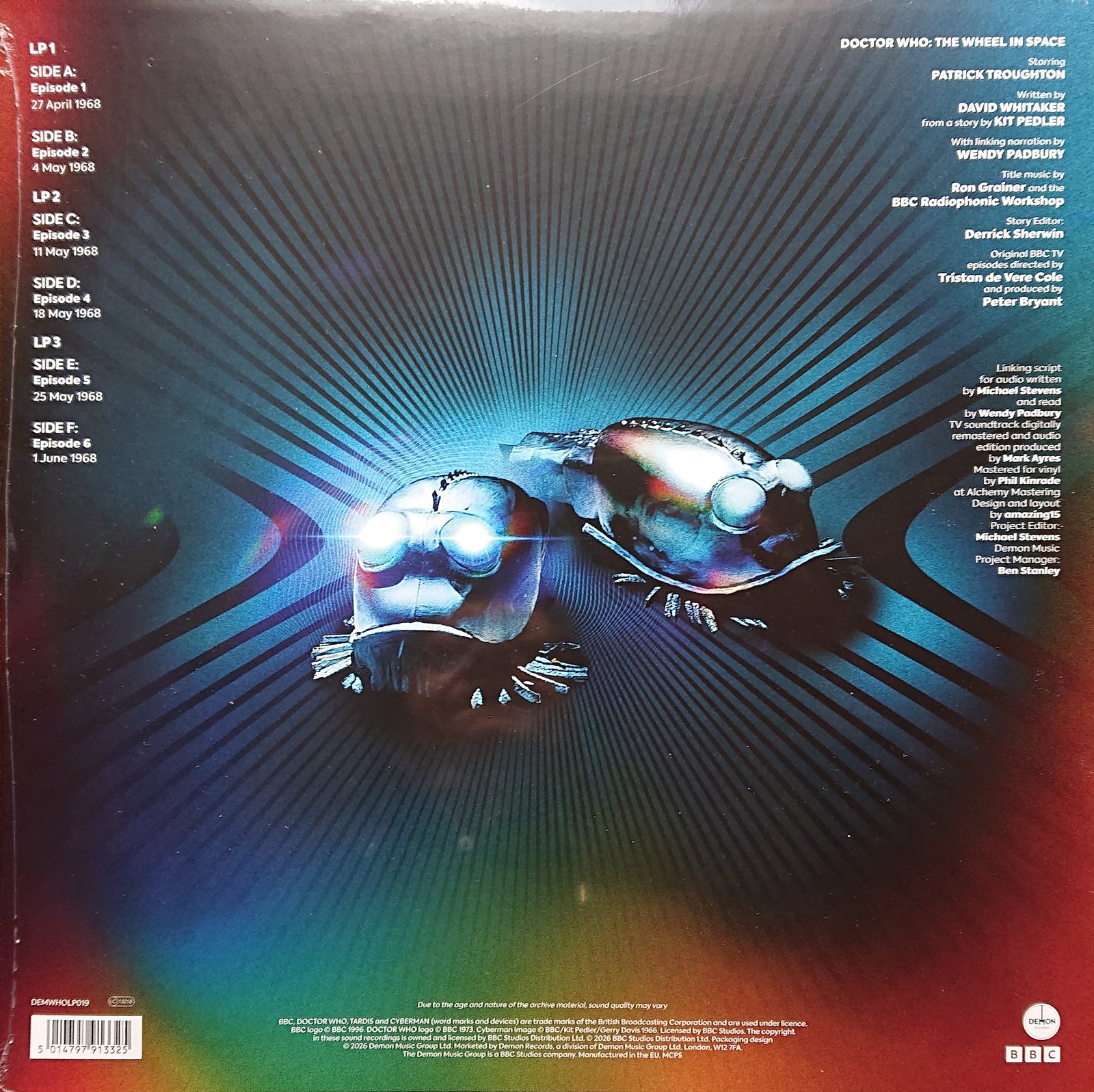 Back cover of DEMWHOLP019